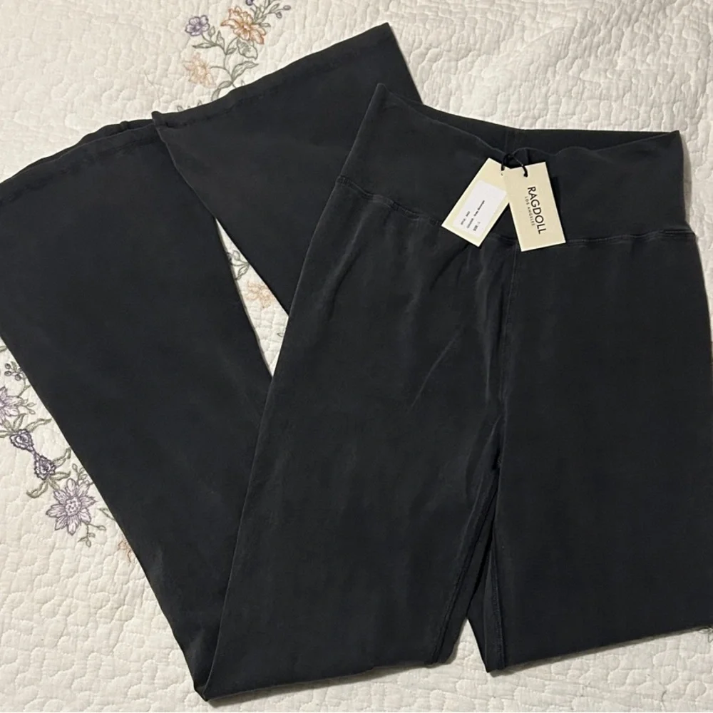 RARE!! Ragdoll LA Grey Malange Flare Pants 30” Inseam NWT! - Picture 8 of 8